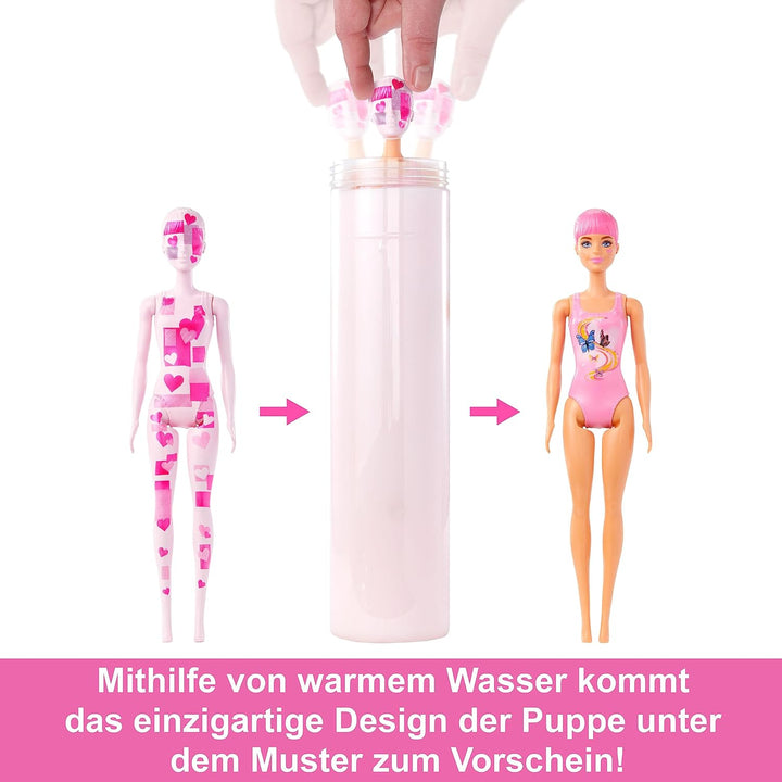 Barbie Color Reveal Totally Denim Puppensortiment - 6 Überraschungen inklusive Puppe, inspiriert von