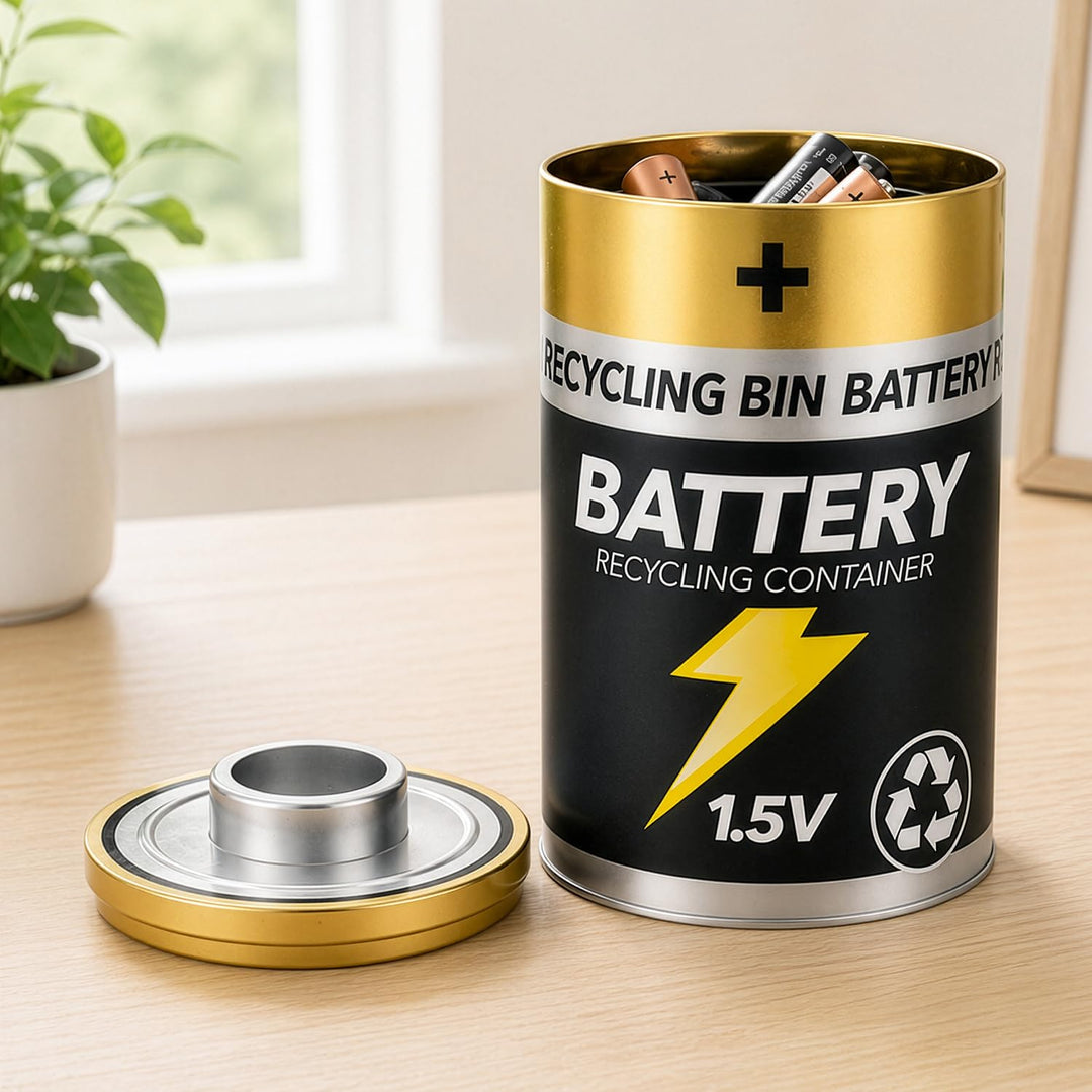 CKB LTD Batterie-Abfall-Recycling-Abfallbehälter klein, für gebrauchte Batterien neuartiges Design z