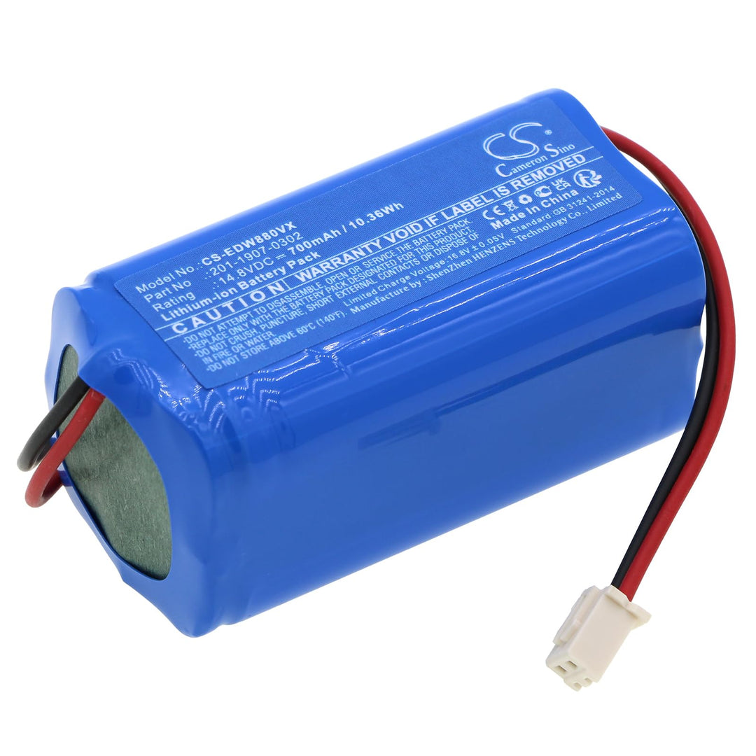 700mAh Ersatzakku kompatibel mit Ecovacs W1 Pro, W880, Winbot 880, Winbot W1, W980, Winbot W2 Winbot