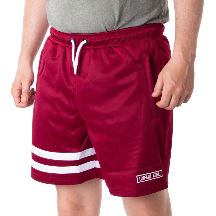Unfair Athletics Herren Herren Shorts Dmwu Athletic Shorts M Weinrot, M Weinrot