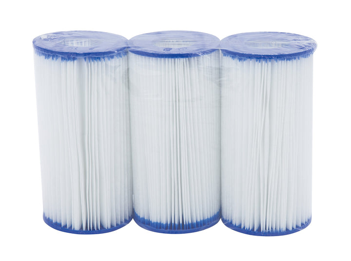 Bestway Filterkartuschen Gr.III 10,6x20,3cm xH 3er-Set