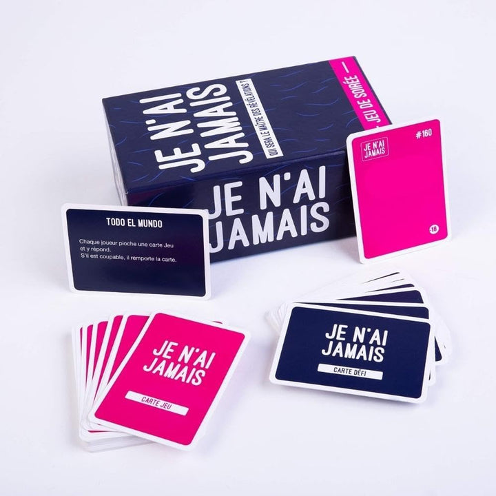 Je n'ai jamais - Gesellschaftsspiel FR – Coucoumba Editions & Atalia