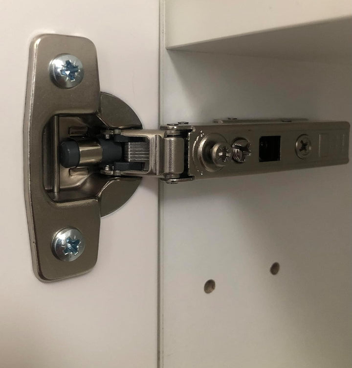 NELI Set Scharniere mit Softclose (neu) passend für Metod (wie UTRUSTA Scharniere) (NELI 4er-Set), N