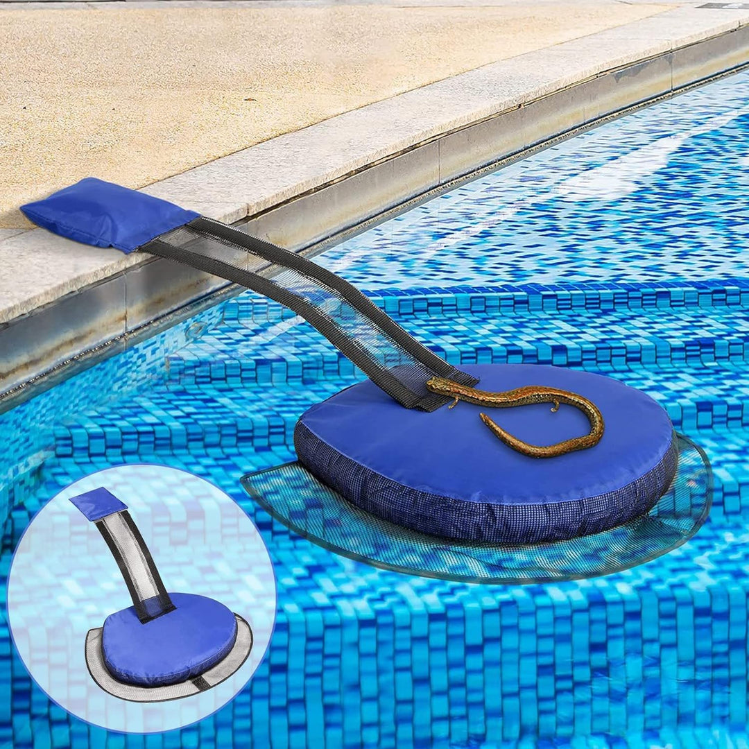 2 Stück Tierrettende Fluchtrampe für Pool, Schwimmende Rampe Rettungen, Schwimmbadzubehör, Pool-Krit