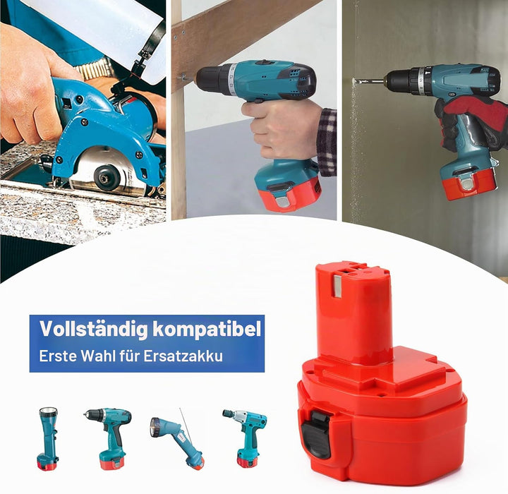 2x Exmate 14.4V 3.5Ah für Makita Akku PA14 1420 1422 1433 1434 1435 1435F 192600-1 193985-8 192699 1