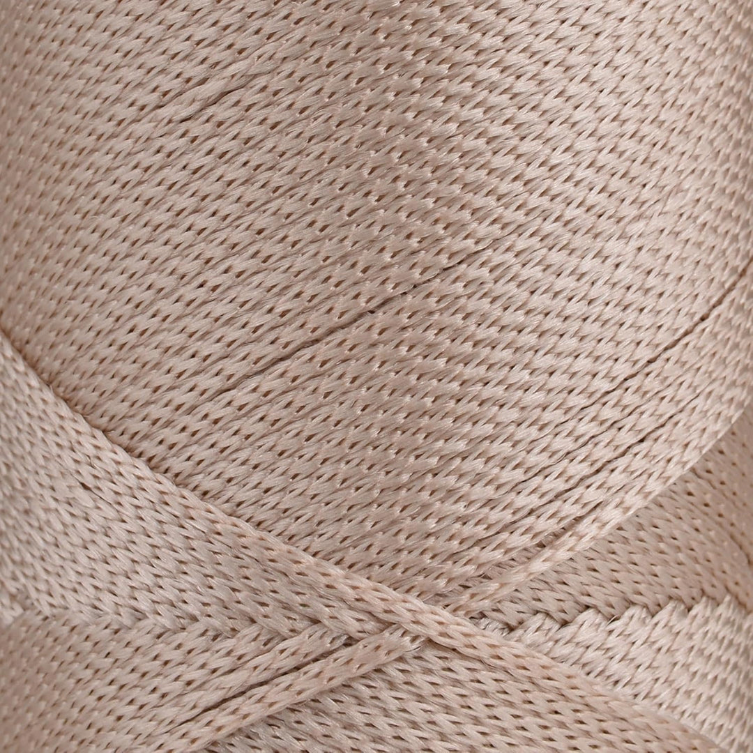 2 Garnstrange Sensy Premium 2 mm 230 Meter Polyester-Seil, 100% Polypropylen-Kordel Makramee-Kordel