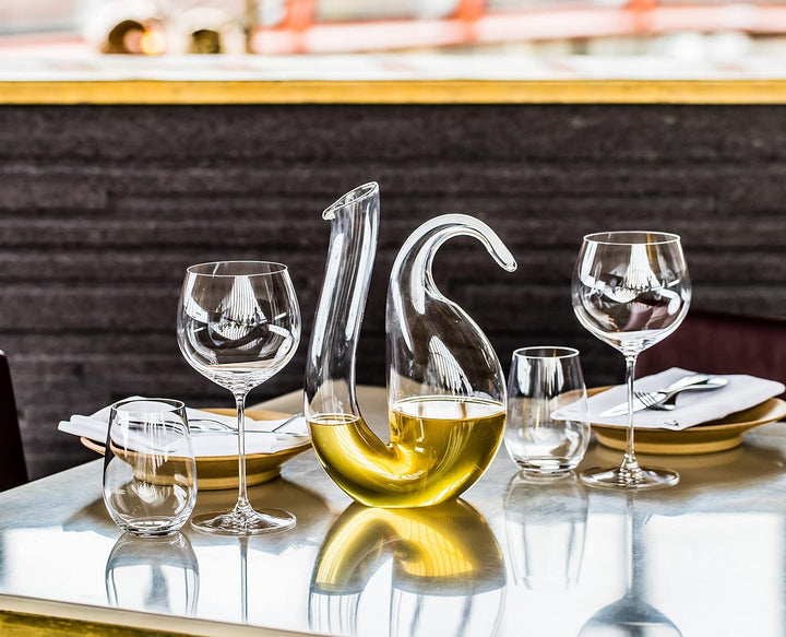 Riedel 6449/97 Veritas Weinglas, Kristallglas, farblos im Eichenfass gereifter Chardonnay (Oaked Cha