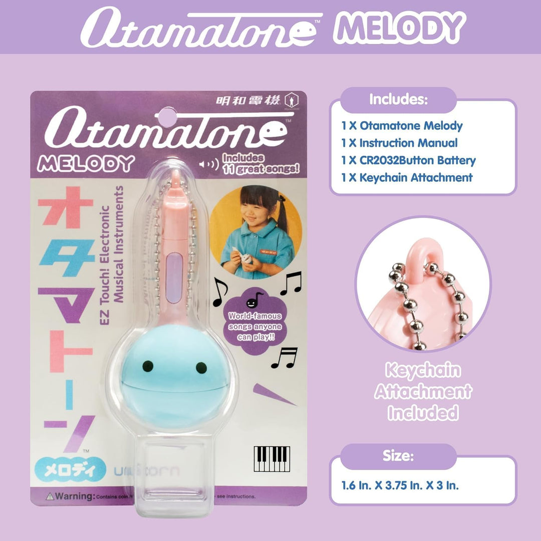 Otamatone Melody Series Japanisches elektronisches [Mini-Grösse] Musikinstrument [11 vorprogrammiert