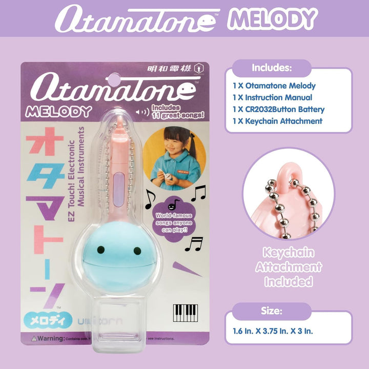 Otamatone Melody Series Japanisches elektronisches [Mini-Grösse] Musikinstrument [11 vorprogrammiert