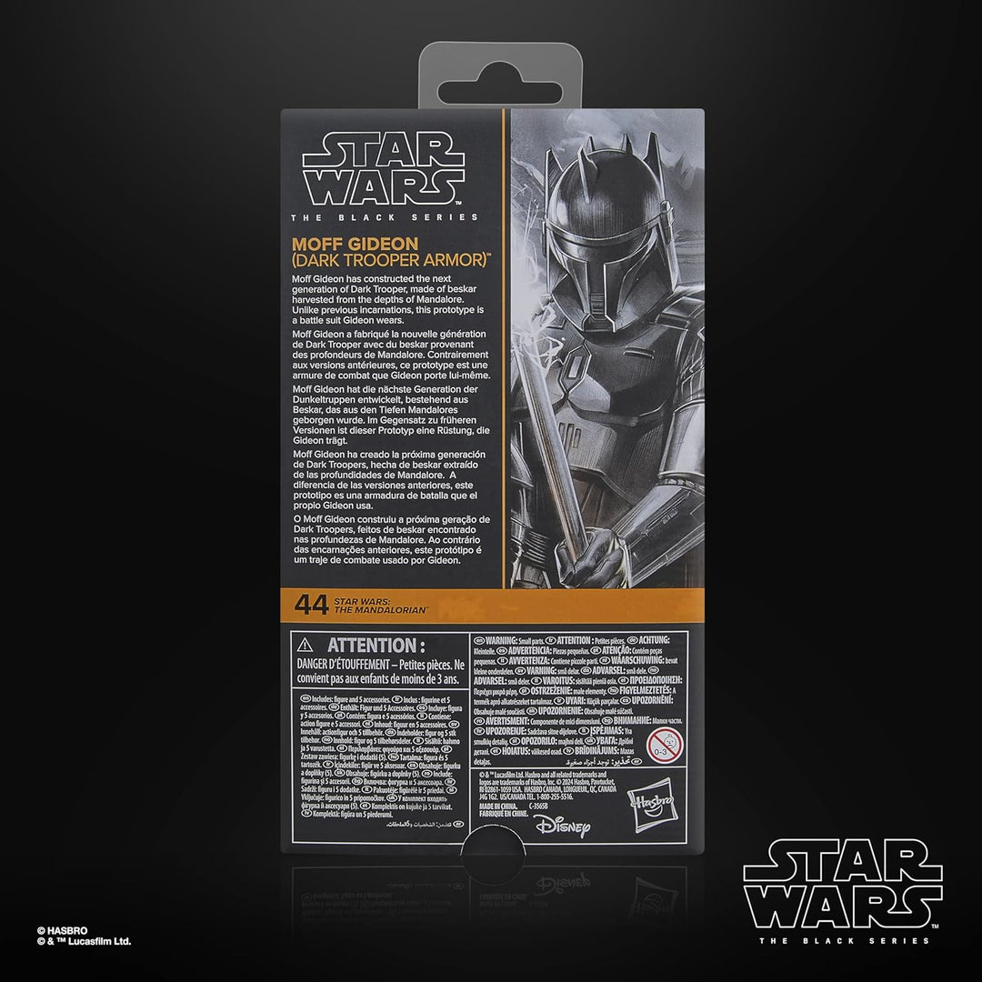 Star Wars The Black Series Moff Gideon (Dunkeltruppler Rüstung), Star Wars: The Mandalorian Premium
