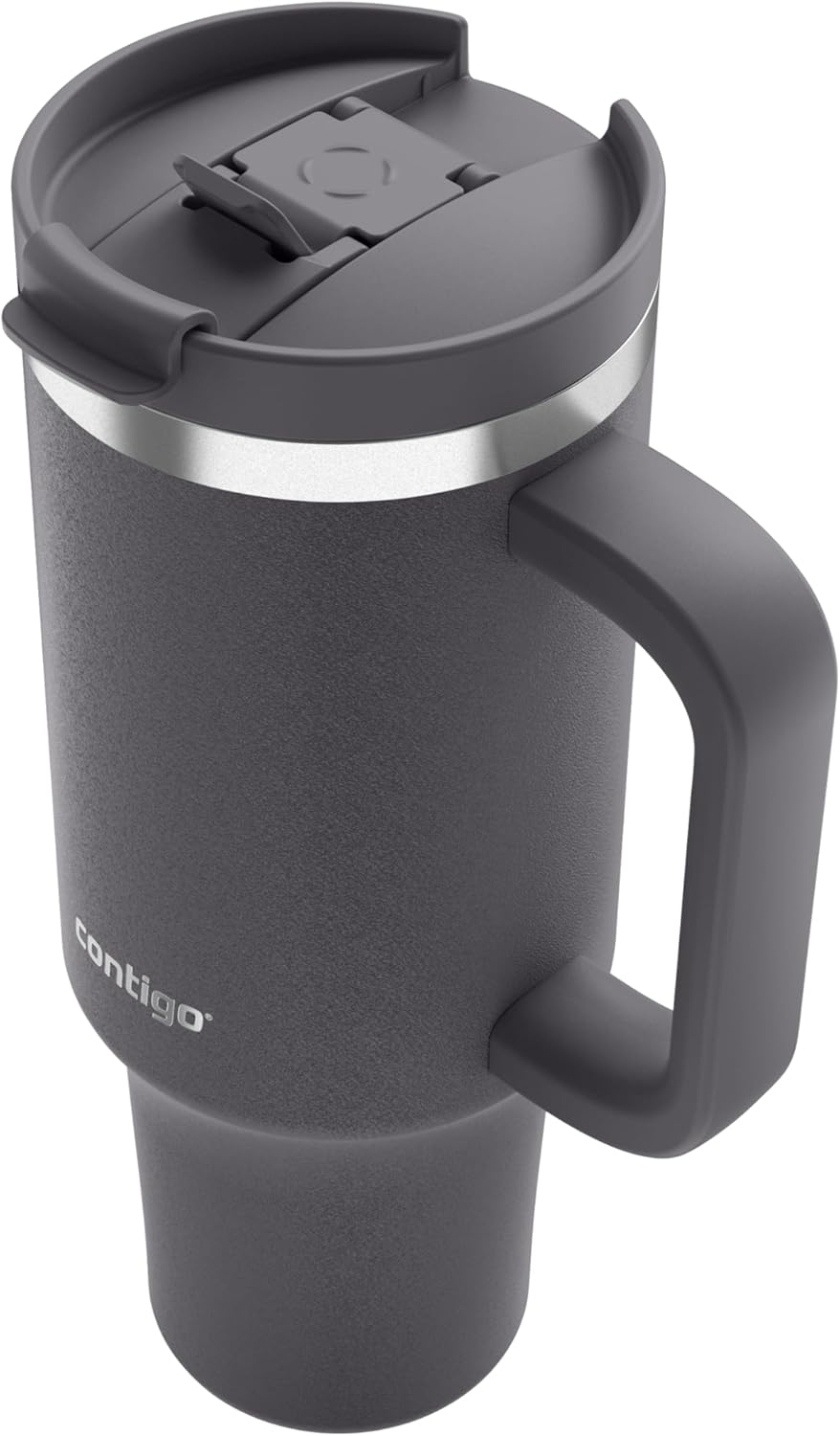 Contigo Tumbler | Thermosflasche mit Henkel und Strohhalm | 1200 ml