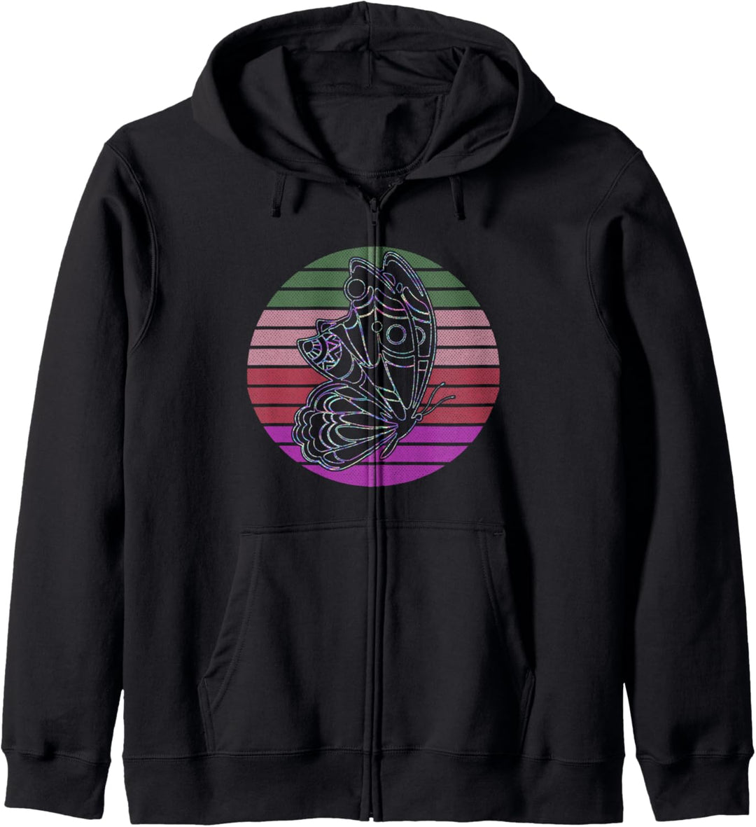 Schmetterling Geschenk für Schwester Kapuzenjacke