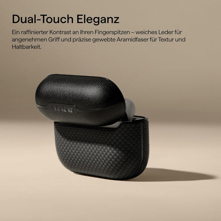 pitaka Hülle für AirPods Pro 3 2025 Magnetische Schutzhülle Kompatibel mit Magsafe mit Rundumschutz