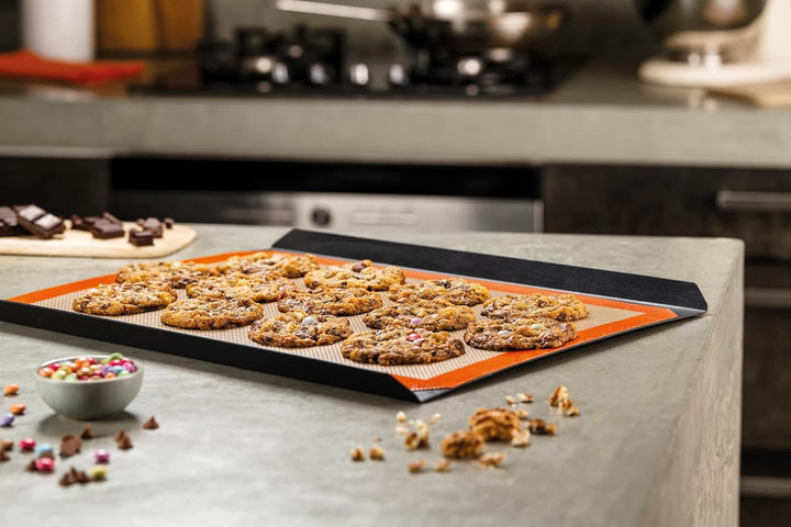 Silpat The Original Perfect Cookie Antihaft-Silikon-Backmatte, 29 x 41 cm, 18 Cookies