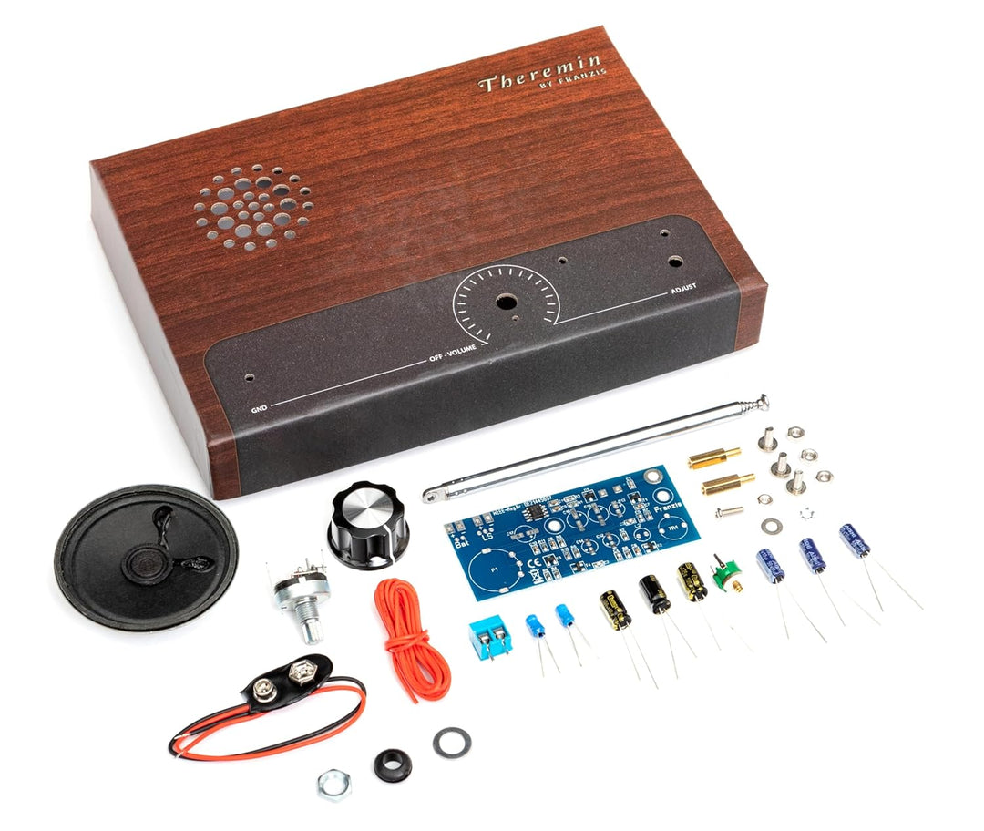 FRANZIS 65347 - Theremin selber bauen - Bausatz zum Löten, das kultige Musik-Instrument als Eigenbau