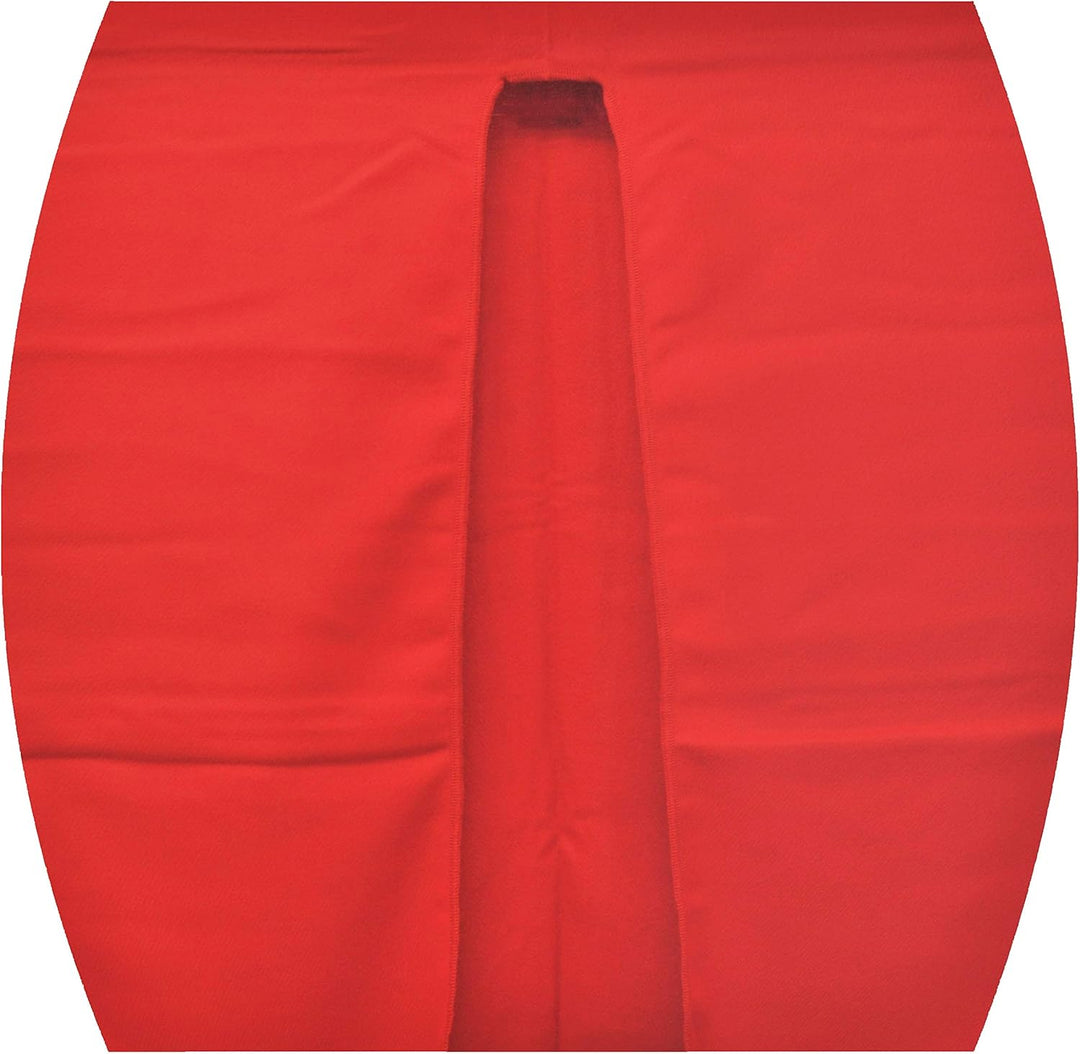 Toutacoo, Grosser Poncho mit Fransen - Damen - 05-rot, 05-rot