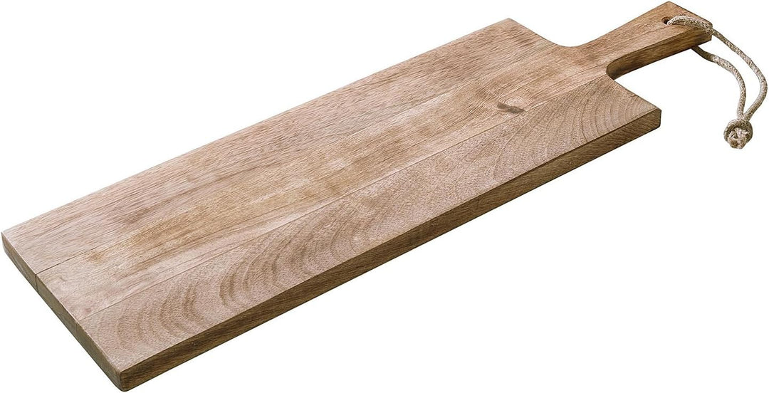 BUTLERS 2er Set Tapasbrett mit Griff LA Bodega (60 x 18cm) aus Mangoholz ideal als Schneide- und Ser