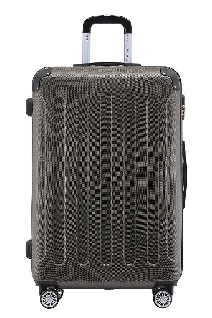 BEIBYE- Hartschalenkoffer Koffer Trolley Rollkoffer Reisekoffer Zahlenschloss 4 Zwilings-Rollen (Cof