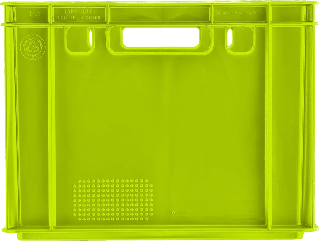 BURI Fleischkiste E3 60x40x30 cm Eurobox 2er Set Hellgrün lebensmittelecht | BURI, lebensmittelecht,