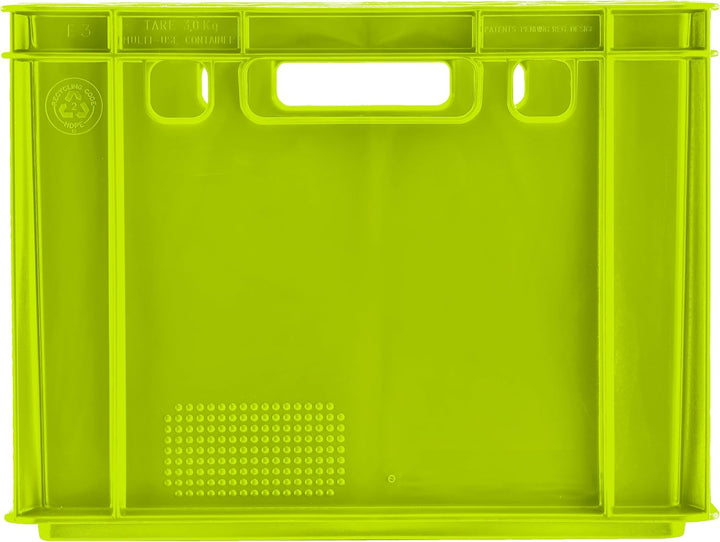 BURI Fleischkiste E3 60x40x30 cm Eurobox 2er Set Hellgrün lebensmittelecht | BURI, lebensmittelecht,