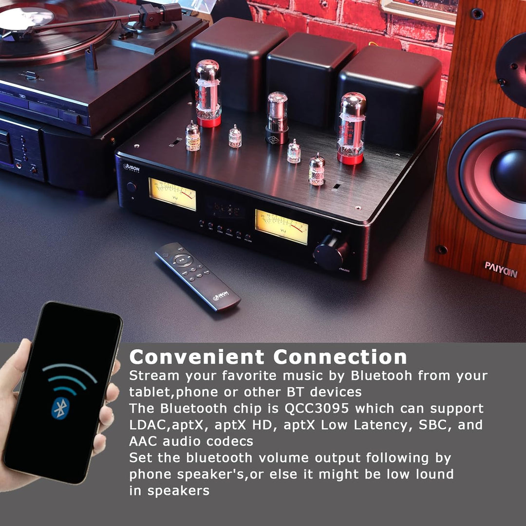 Juson Audio JTA200 300W EL34 Röhrenverstärker HiFi High-End Class AB Hybrid Stereo Röhrenverstärker