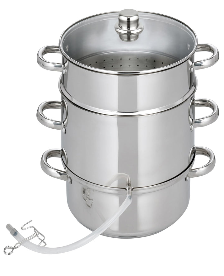 ELO Galactica Entsafter 26cm, Set 5-teilig, Dampfentsafter, energiesparender Kapselboden, vitaminsch