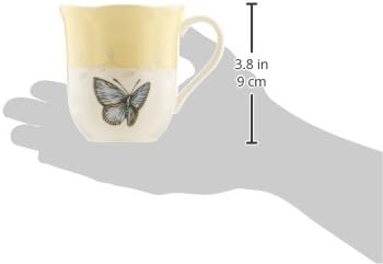 Lenox Tassen-Set mit Schmetterlingswiese, Weiss, 4 Stück, Tasse
