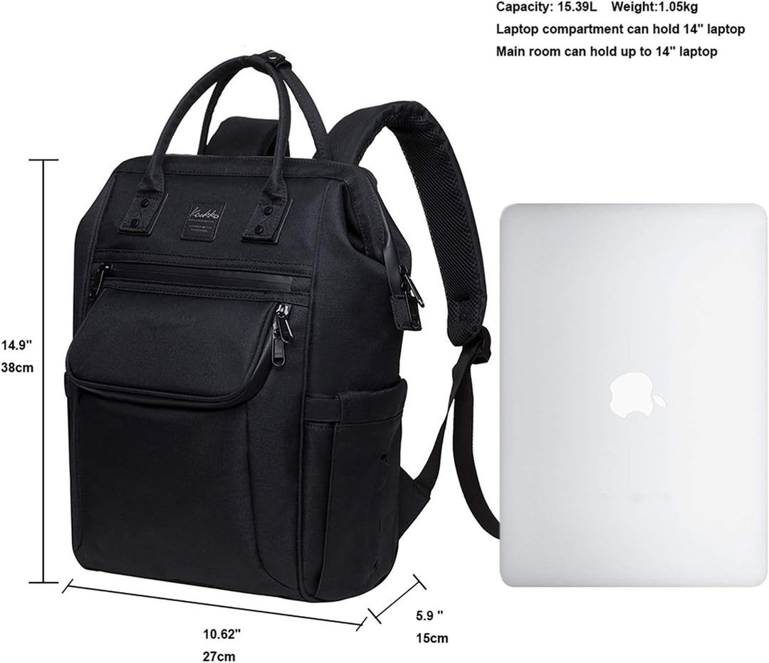 KAUKKO Baby Wickeltasche mit Kinderwagenhaken Multifunktion Nylon Grosse Kapazität Reiserucksack für