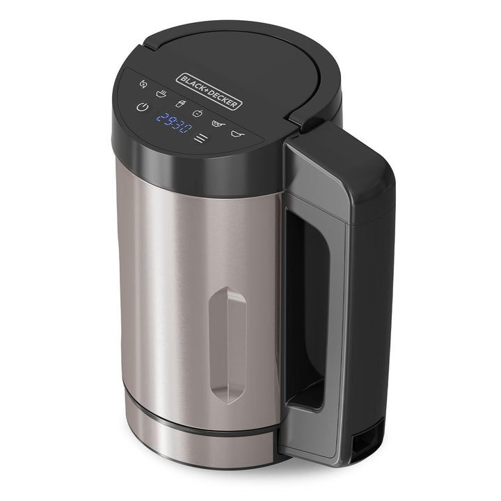 BLACK+DECKER BXSM1000E - Suppenzubereiter 1040W | Edelstahlkaraffe 1,6L | 7 Programme | Smoothies, K