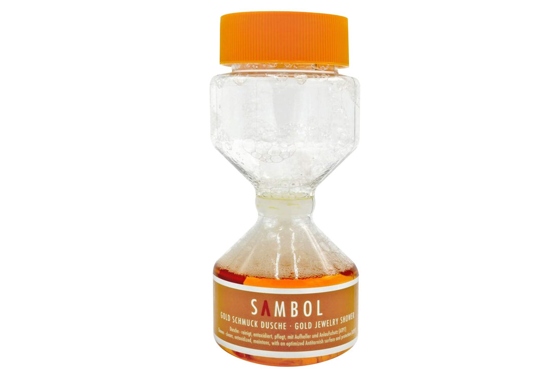 Sambol - Gold Schmuck Wäsche (200 ml) Goldschmuck Wäsche, Schmuckreiniger, Reinigungswäsche, Goldpfl