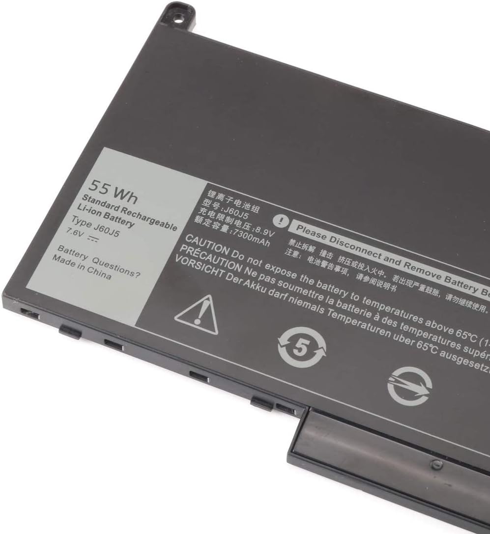 AKKEE J60J5 Laptop Akku für Dell Latitude E7270 E7470 Series Notebook R1V85 451-BBSX 451-BBSY 451-BB
