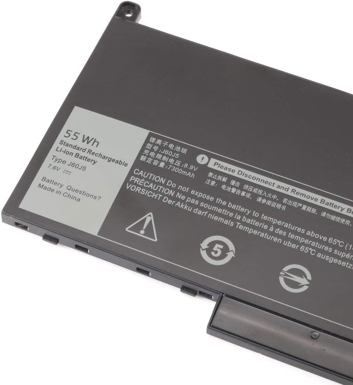 AKKEE J60J5 Laptop Akku für Dell Latitude E7270 E7470 Series Notebook R1V85 451-BBSX 451-BBSY 451-BB