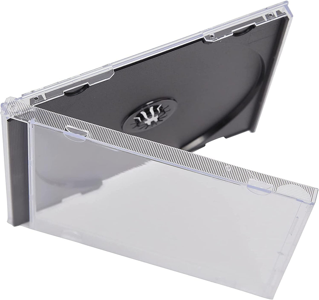 25 CD Jewel Case (montiert) STANDARD Schwarz