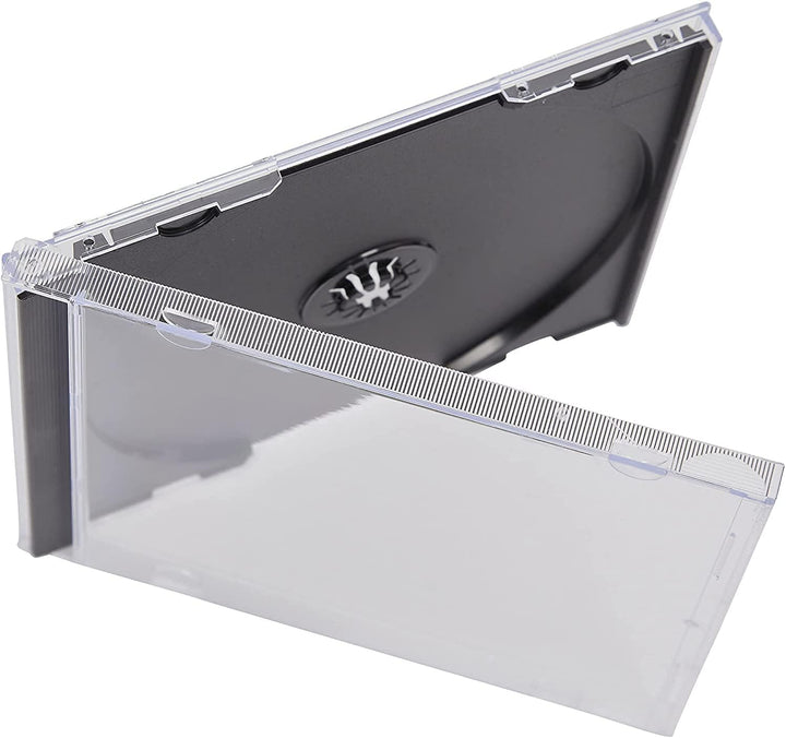 25 CD Jewel Case (montiert) STANDARD Schwarz