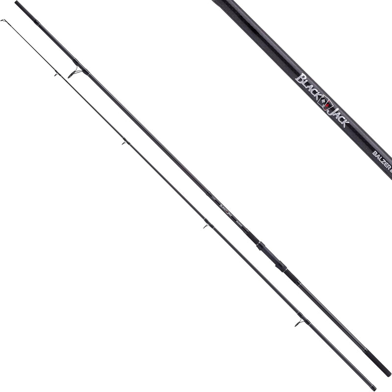 Balzer Karpfenrute Black Jack Carp 360 - Carbon Angelrute für Karpfen 3,60m