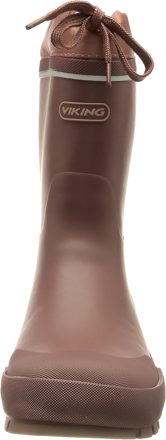 Viking Unisex Kinder Jolly Thermo Gummistiefel 27 EU Gammel Rosa Dark Pink, 27 EU Gammel Rosa Dark P