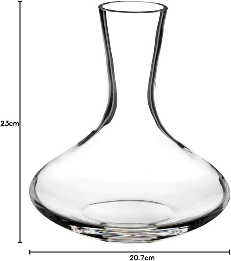 Villeroy und Boch 1137310230 Karaffe, Glas, Transparent, 1 L Dekantier-Karaffe (1l), Dekantier-Karaf