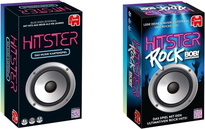 Jumbo Spiele - HITSTER 2er Set - ORIGINAL + Rock - NEU OVP