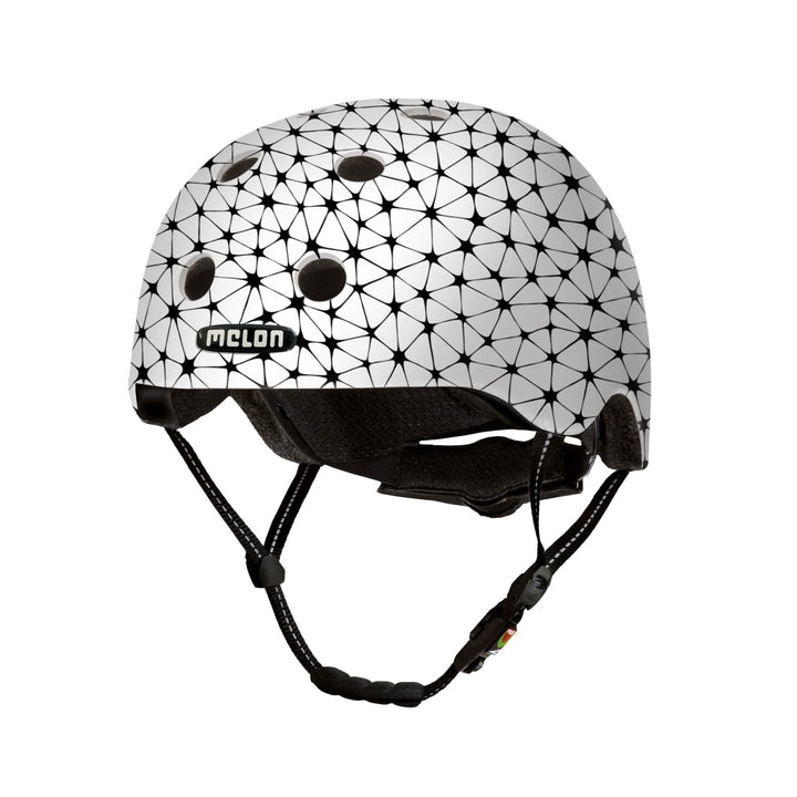 Melon »Scribble« Leichter und Cooler Fahrradhelm für Damen, Herren und Kinder mit maximalem Schutz S