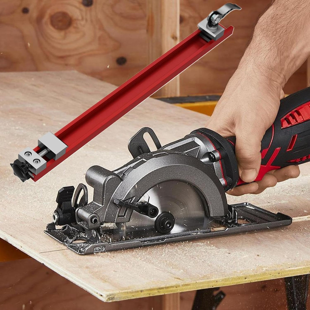 Adjustable Cutting Machine Base Guide | Adjustable Circular Saw Guide Rail,Punch Plate Base Woodwork