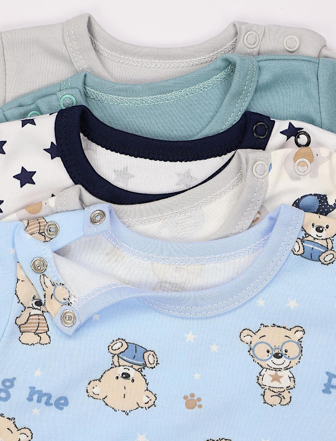TupTam Baby Jungen Langarmshirt 5er Set 80 Mehrfarbig 10, 80 Mehrfarbig 10