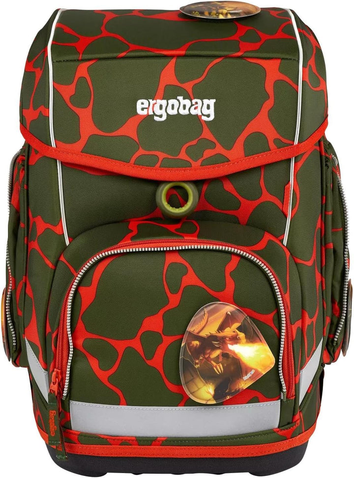 ergobag cubo Set ergonomischer Schulrucksack Klassisch 5-teilig 1. Klasse Grundschule Einheitsgrösse