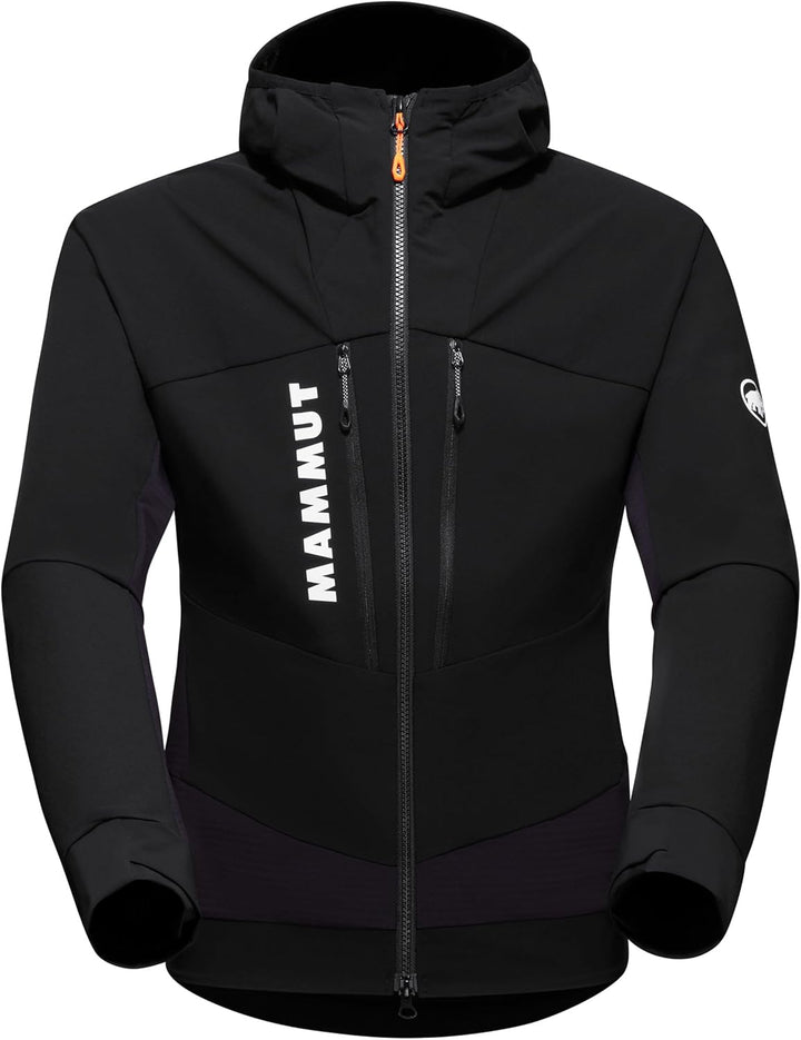 Mammut Herren Aenergy So Hybrid Hooded Jacket Men Softshell Jackets (1er Pack) M Schwarz, M Schwarz