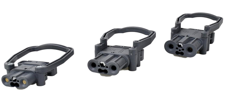 Intratec Batterieladestecker Dose mit Handgriff – Batterie-Stecker für Gabelstabler, Kehrmaschinen e