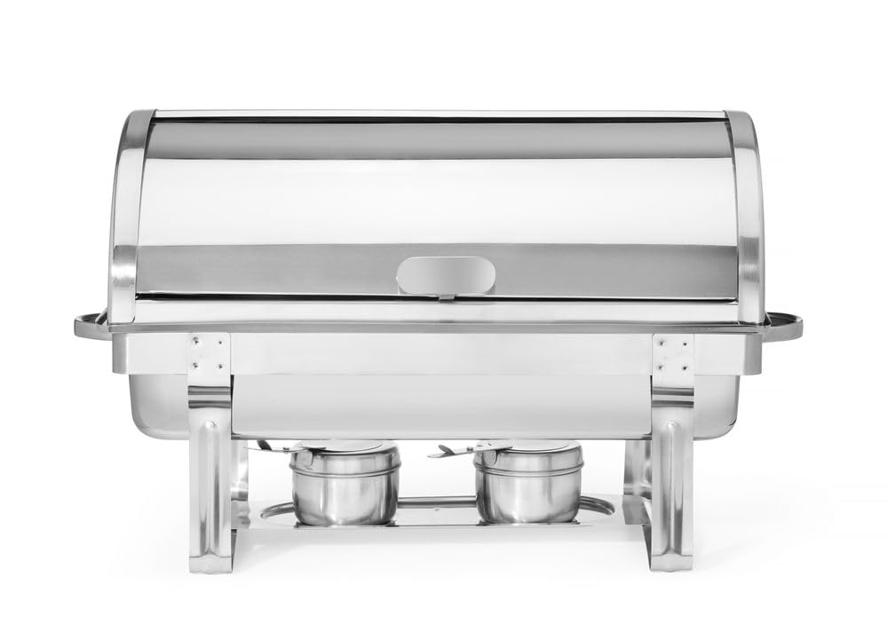HENDI Chafing Dish - Rolltop, geeignet für Gastronormbehälter bis zu 100 mm tief., Warmhaltebehälter