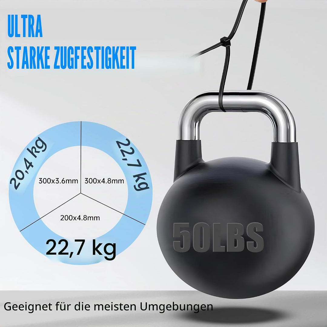 1000 Stück Klemmschellen, 200 x 4,8 mm, schwarz, 23 kg, professionelle Kabelbinder, langlebig, UV-be