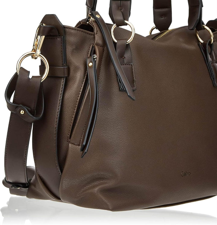 Gabor Damen Florencia Shopper Dark Brown, Dark Brown