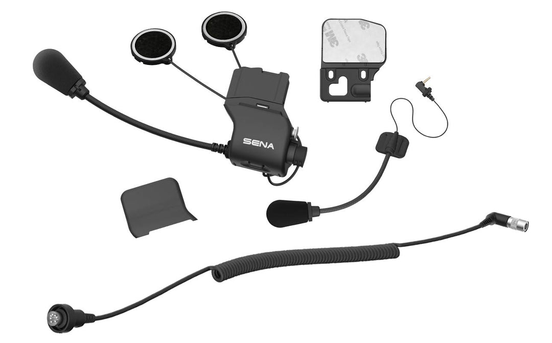 Sena SC-A0316 Helmklemmen-Kit, Black, One Size, Schwarz, Einheitsgrösse Für Harley-Davidson, Für Har