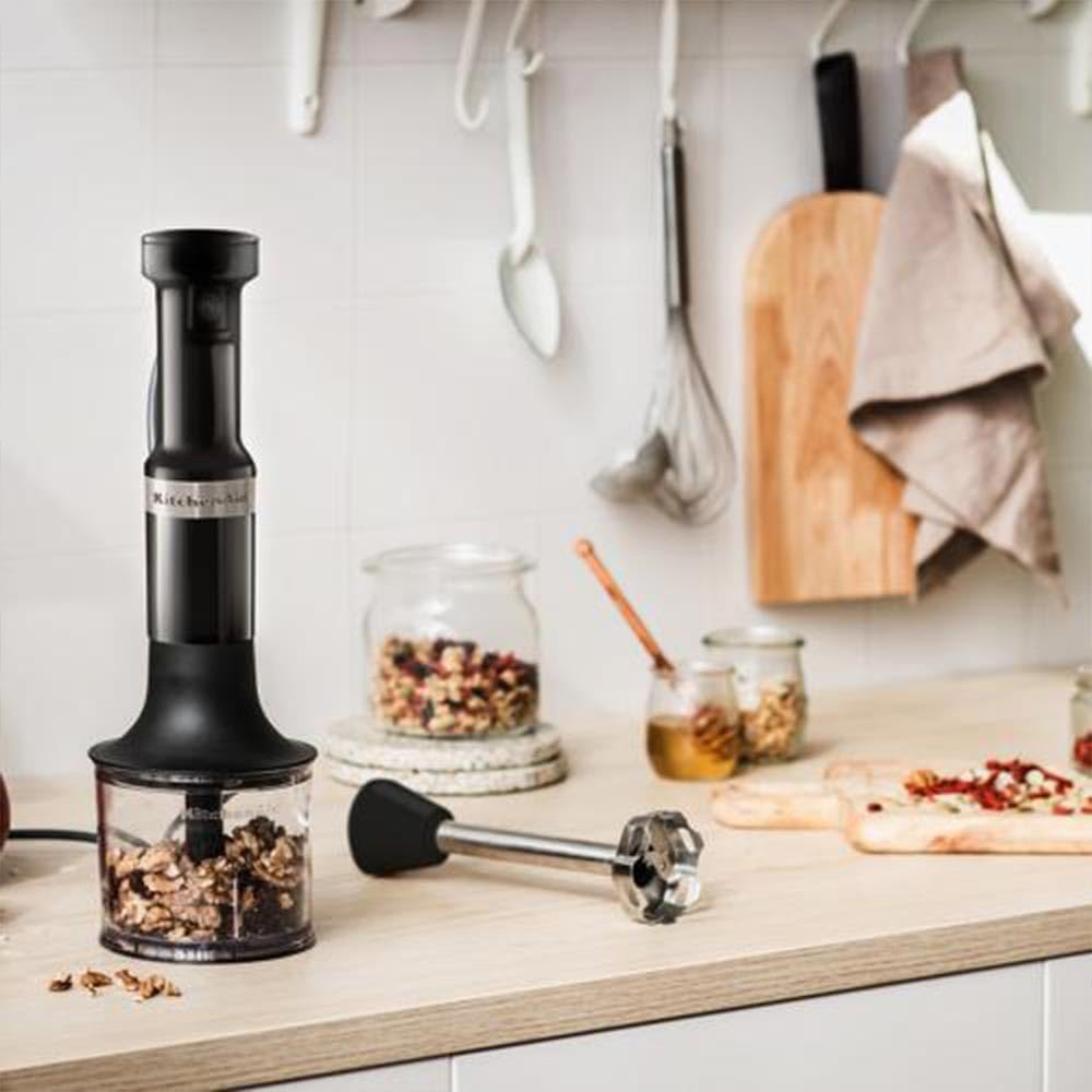 KitchenAid 5KHBV83EOB Tauchmixer Schwarz Onyx