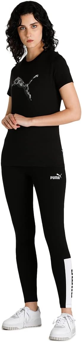 PUMA Damen Pants Power Colourblock Leggings Damen L Black